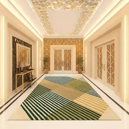 Cut Pile Hand Tufted Carpets