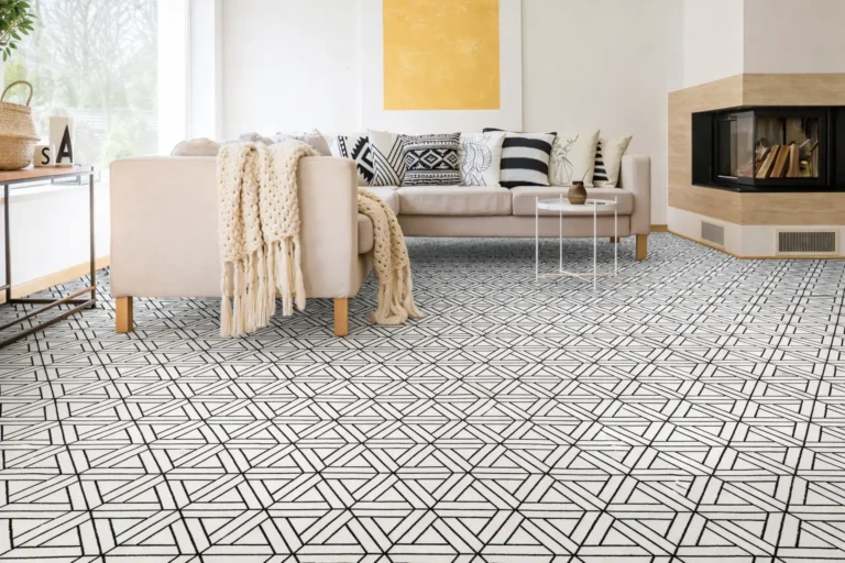 Geometric Wall To Wall Carpets
