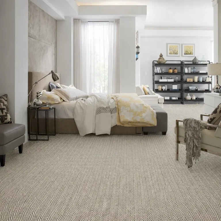 Herringbone Pattern Wall to Wall Carpets