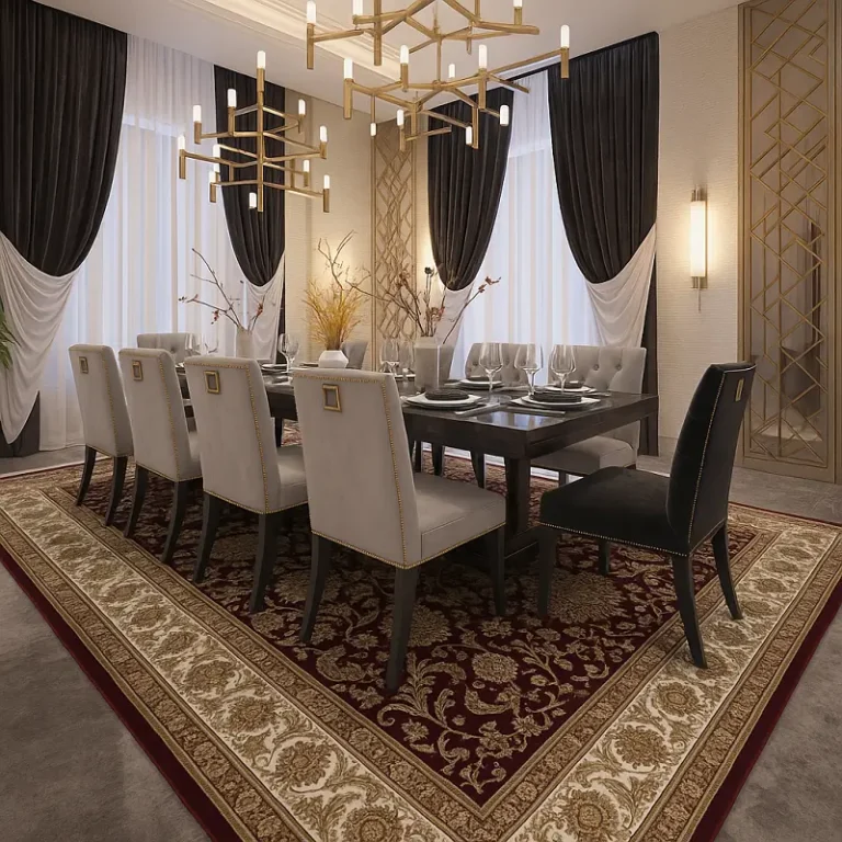Luxury Carpet in Dining Room