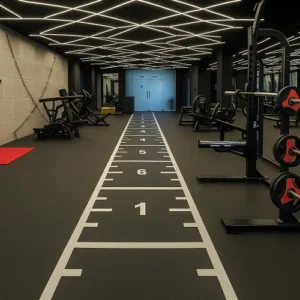 Rubber Gym Flooring Rolls