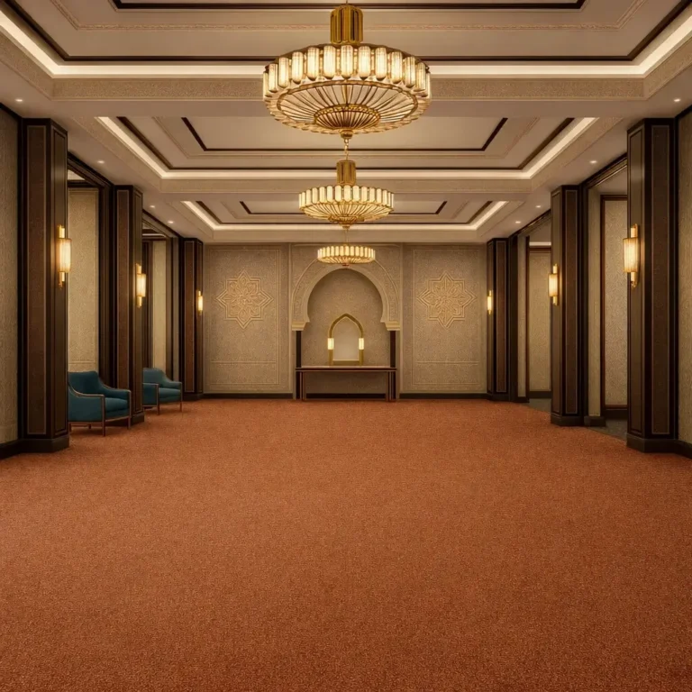 Wall-to-Wall Carpet in Hotel