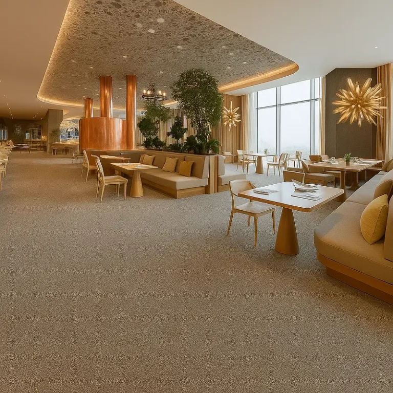 Wall to Wall Carpet in Restaurant