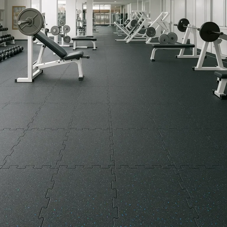 Rubber Gym Flooring Tiles