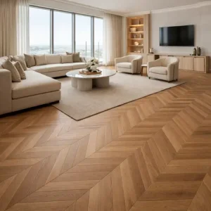 Engineered Wood Chevron Parquet Flooring