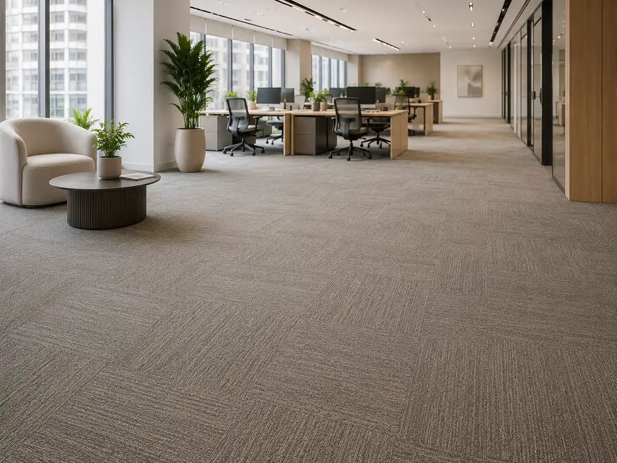 Carpet tiles in a Dubai office