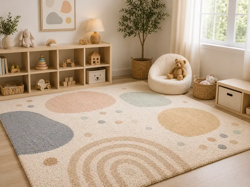 Kids rug in a Dubai nursery